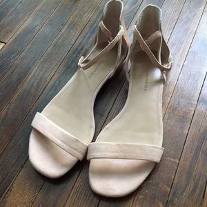Banana Republic Ankle Strap Flats /Sandles